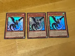 Yugioh Asian English CR09-AE090 Dragonmaid Cehrmba x3 playset Super rare - Image 1