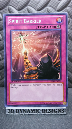| Yugioh Spirit Barrier LCJW-EN296 1st Common Legendary Collection Joey NM- | - Image 1