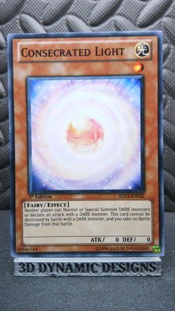 | Yugioh Consecrated Light SDLS-EN022 1st Edition Common NM- 🔥 | - Image 1