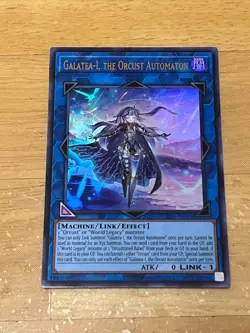 Yugioh Asian English CR09-AE094 Galatea-I, the Orcust Automation Ultra rare NM - Image 1