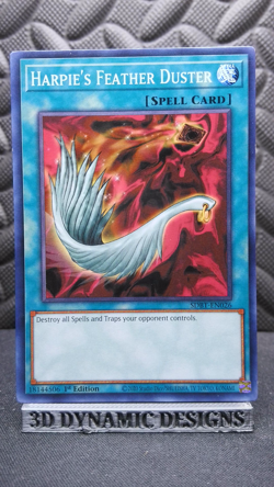 | Yugioh Harpie's Feather Duster SDBT-EN026 1st Edition NM- 🔥 | - Image 1