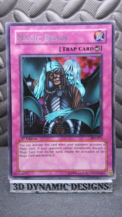 | Yugioh Magic Drain PSV-071 1st Edition Rare Pharaohs Servant PL 🔥 | - Image 1