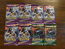 Pokemon Pokedex San Jose Trading Card Game Booster Packs (8 Packs) New Sealed - Image 1