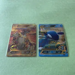 Groudon & kyogre Pokemon Chinese Id Cards - Image 2