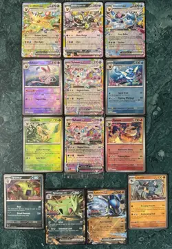 POKEMON PRISMATIC EVOLUTIONS POKE BALL SEALED STAMPED PROMO UMBREON EX CARD LOT - Image 1