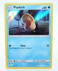 Psyduck 7/18 Holo Detective Pikachu 2019 - Pokemon Card TCG (NM) - Image 1
