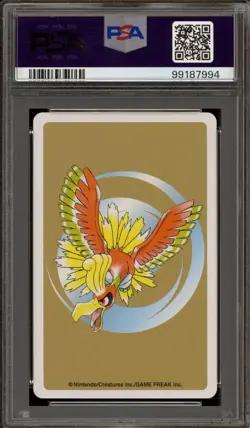Pokemon Gold Playing Cards Blissey Queen of Spades 3242 PSA 10 Gem Mint - Image 2