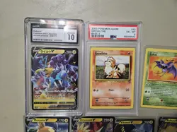 Big Lot Pokemon Cards Graded Slab Packs Singles Holo Rare Full Art Japan English - Image 2