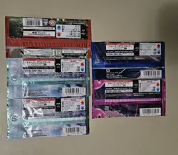 Lot Of 5 Pokemon Cards Packs 4 Japan 1 Korea Sealed Tcg - Image 3