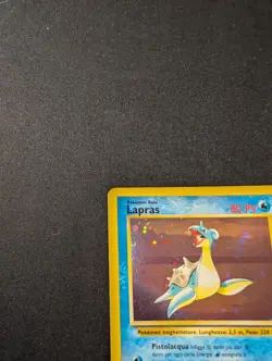Pokemon TCG Lapras Fossil Holo Unlimited Rare Card 10/62 Italian NM Near Mint - Image 5