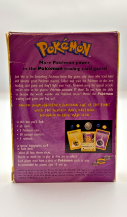 Pokemon Cards - Zap Theme Deck - Opened Complete - Base Set - Mewtwo - Image 4