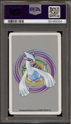 Pokemon Silver Playing Cards Vaporeon 7 of Spades #134 PSA 10 Gem Mint - Image 2
