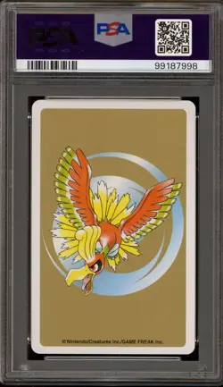 Pokemon Gold Playing Cards Heracross Jack of Spades #214 PSA 10 Gem Mint - Image 2