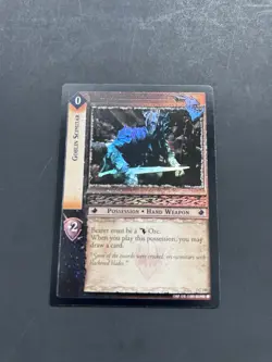 *FOIL* GOBLIN SCIMITAR (1C180) LORD OF THE RINGS TRADING CARD GAME - Image 4