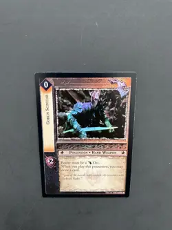 *FOIL* GOBLIN SCIMITAR (1C180) LORD OF THE RINGS TRADING CARD GAME - Image 5
