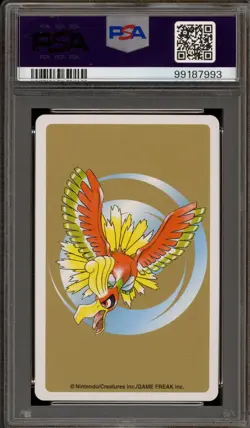 Pokemon Silver Playing Cards Entei 7 of Hearts #244a PSA 10 Gem Mint - Image 2