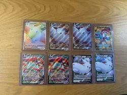 Pokemon Vivid Voltage Card Lot Of 8 Secret Rare, Vmax , V - Image 1