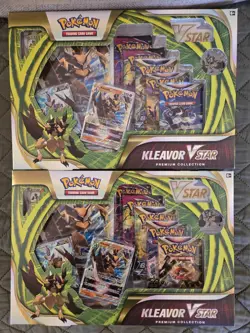 Pokemon Kleavor VSTAR Premium Collection Trading Card Game Set - Image 1