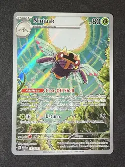 Ninjask 137/132 Illustration Rare Mega Evolution NM English Pokemon card - Image 1