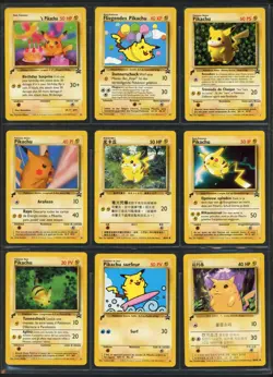 Pokemon Cards - Pikachu World Collection Folder - 9 Cards - Open - Image 4