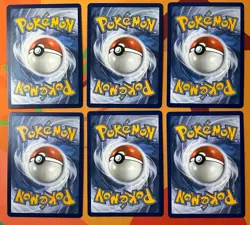 [6x] Pokemon Card Lot: White Flare - Poke Ball Reverse Holo - Common/Uncommon NM - Image 2