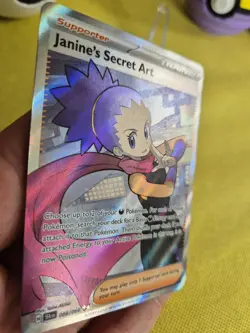Pokemon TCG Janine's Secret Art Trainer Shrouded Fable Full Art Card 088/064 - Image 5
