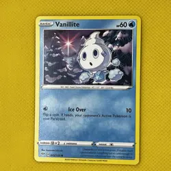 Vanillite 045/189 Common Darkness Ablaze 2020 Pokemon Card NM - Image 1