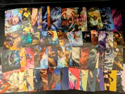 Final Fantasy Art Card FULL SET 53/53 MTG Magic - Image 1