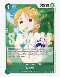 Nami EB02-017 R Anime 25th Collection - ONE PIECE Card Game English - Image 1