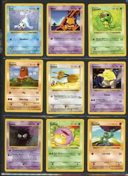 Pokemon Cards - Part Complete Shadowless Base Set 102 - 63 Cards - Image 5