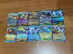 pokemon TCG Mega evolution full ex set- all 10 ex cards NM - Image 1