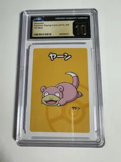CGC 10 Pristine Slowpoke Old Maid 2019 Japanese Pokemon Card - Image 1