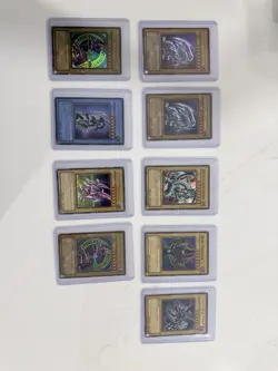 Vintage Yu-Gi-Oh Holo Cards - Image 1