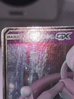 Pokemon Mewtwo GX Holo Ultra Rare TCG Card Hidden Fates 31/68 Full Art - Image 2