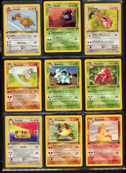 Pokemon Cards - Part Complete 1st Edition Non Holo Jungle Set - 47 Cards - Image 5