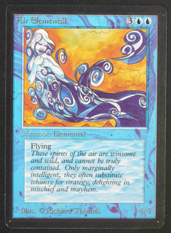 Air Elemental Beta MTG Card Magic: the Gathering 1993 - Image 1