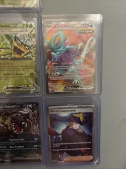 7 Card Pokemon Lot EX Illustration Rare Caterpie 172/165 Scarlet And Violet - Image 5