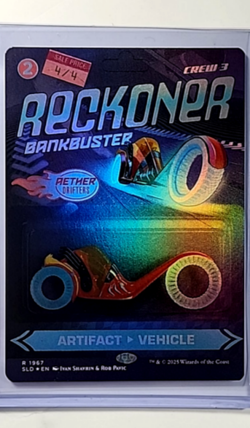 2025 MTG Magic the Gathering SLD Secret Lair Drop Foil #1967 Reckoner Bankbuster - Image 1