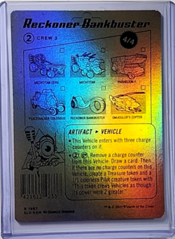 2025 MTG Magic the Gathering SLD Secret Lair Drop Foil #1967 Reckoner Bankbuster - Image 2