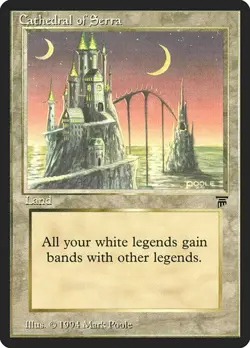 Cathedral of Serra Legends MP MTG - Image 1