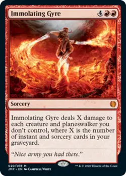 Immolating Gyre NM, English MTG Jumpstart - Image 1