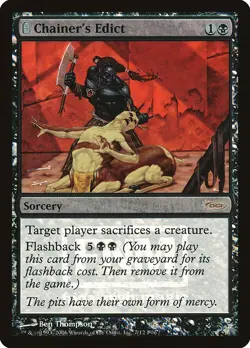 Chainer's Edict - Foil FNM 2006 LP, English MTG Magic Promos - Image 1