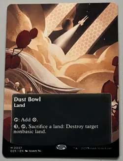 MTG Edge of Eternities: Stellar Sights Dust Bowl Land MYTHIC REGULAR #0057 - Image 1