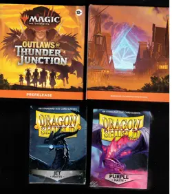 2 Outlaws of THUNDER Junction Prelease Packs- 2 Dragon Shields Factory Sealed - Image 1