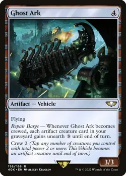 GHOST ARK mtg NM-M Warhammer 40K Commander 1 Rare - Image 1