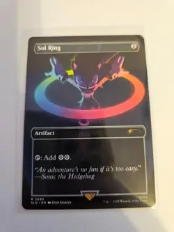 Sol Ring MTG Sonic the Hedgehog SLD Nm/M - Image 1
