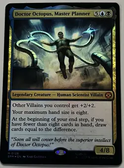 MTG Marvel’s Spider-Man Doctor Octopus Legendary Creature MYTHIC FOIL #0128 - Image 1
