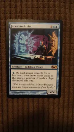 Magic: the Gathering / MtG Jace's Archivist x1 M12 - Image 1