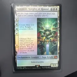 Summon: Knights of Round - #36 - Mythic - Foil - MTG: Final Fantasy - FIN - Image 1