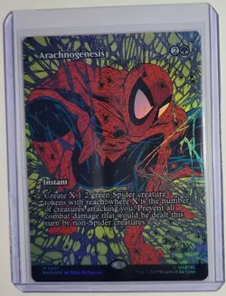 Arachnogenesis (Borderless) Marvel Universe Eternal-Legal Foil - Image 1